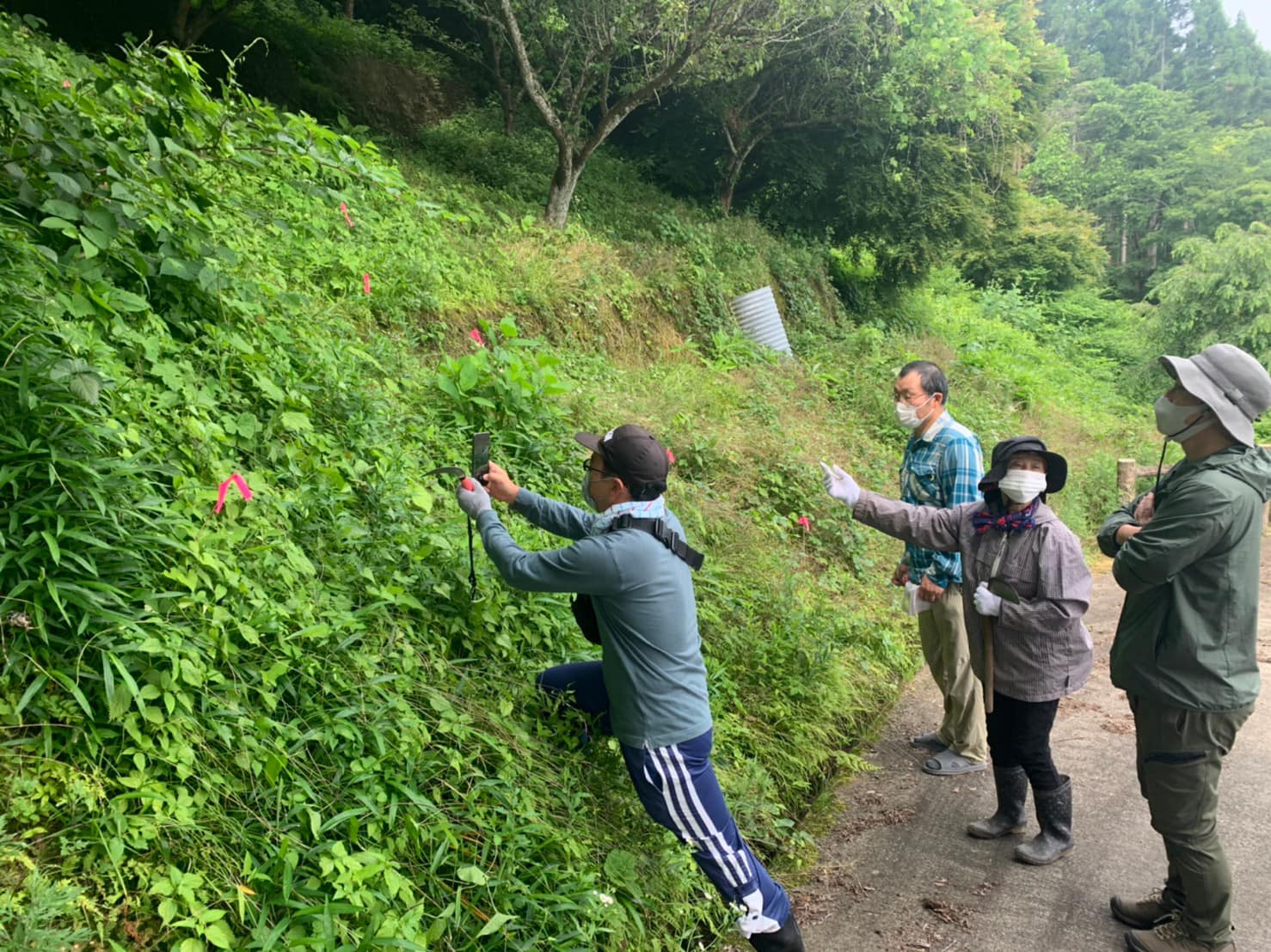 保全エリアの設定