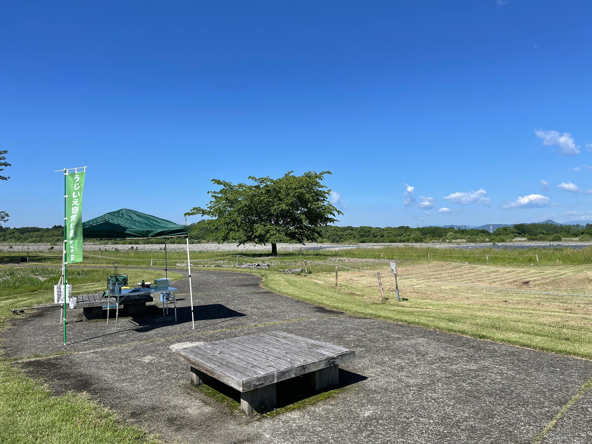 第1管理地の全景