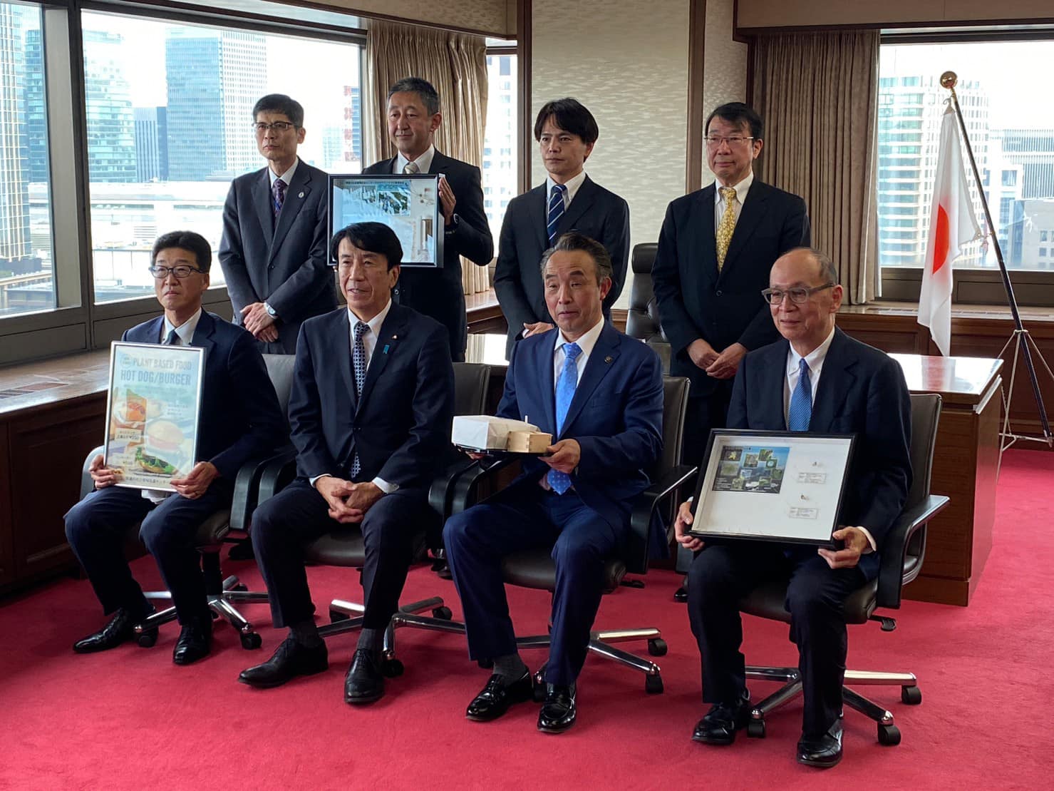 齋藤大臣と記念撮影