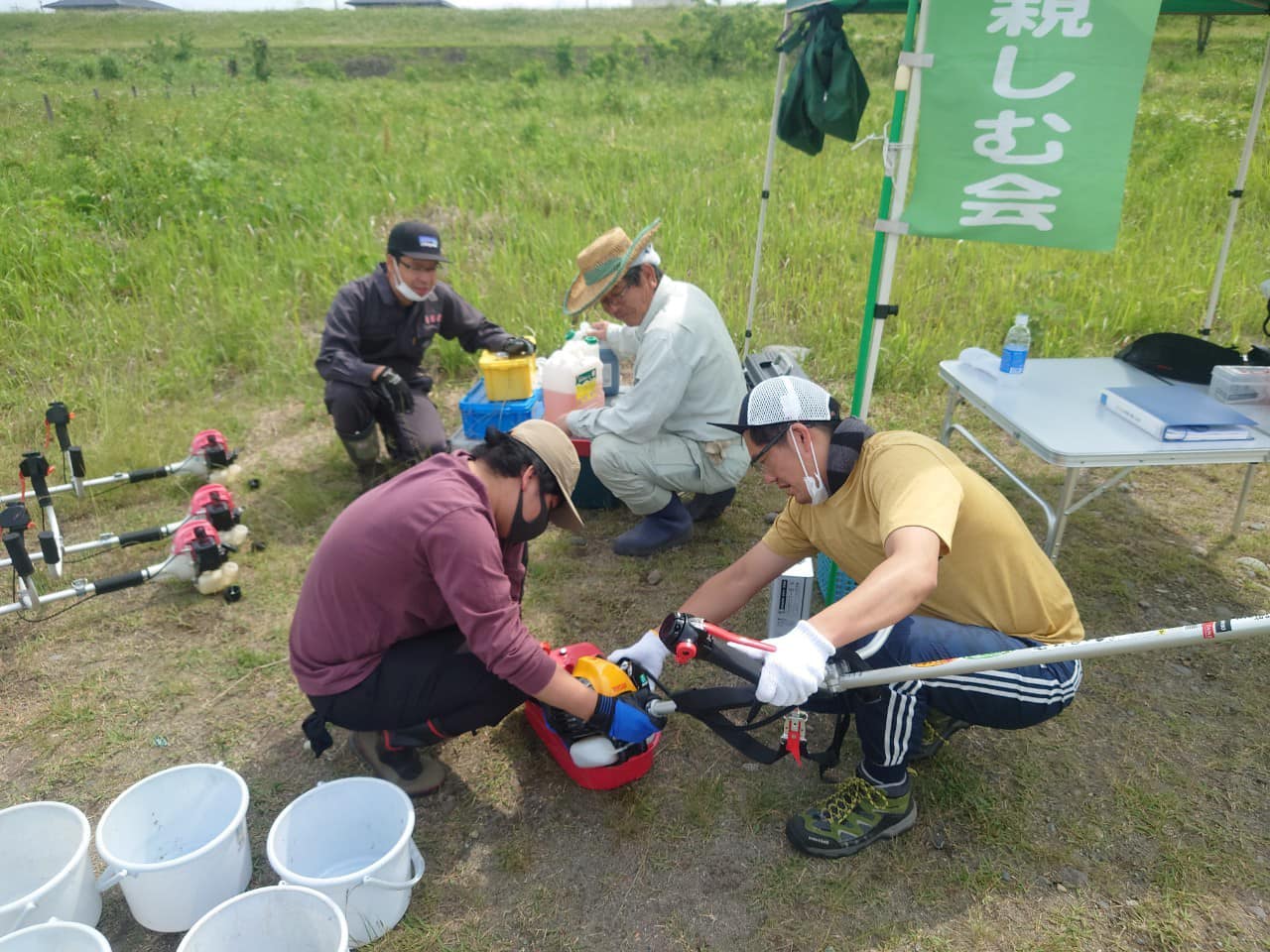 しなだれバスターズ出動