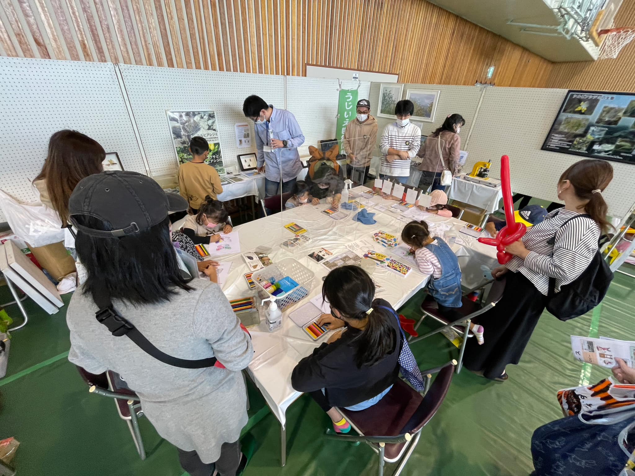 絶え間なく来ていただけました