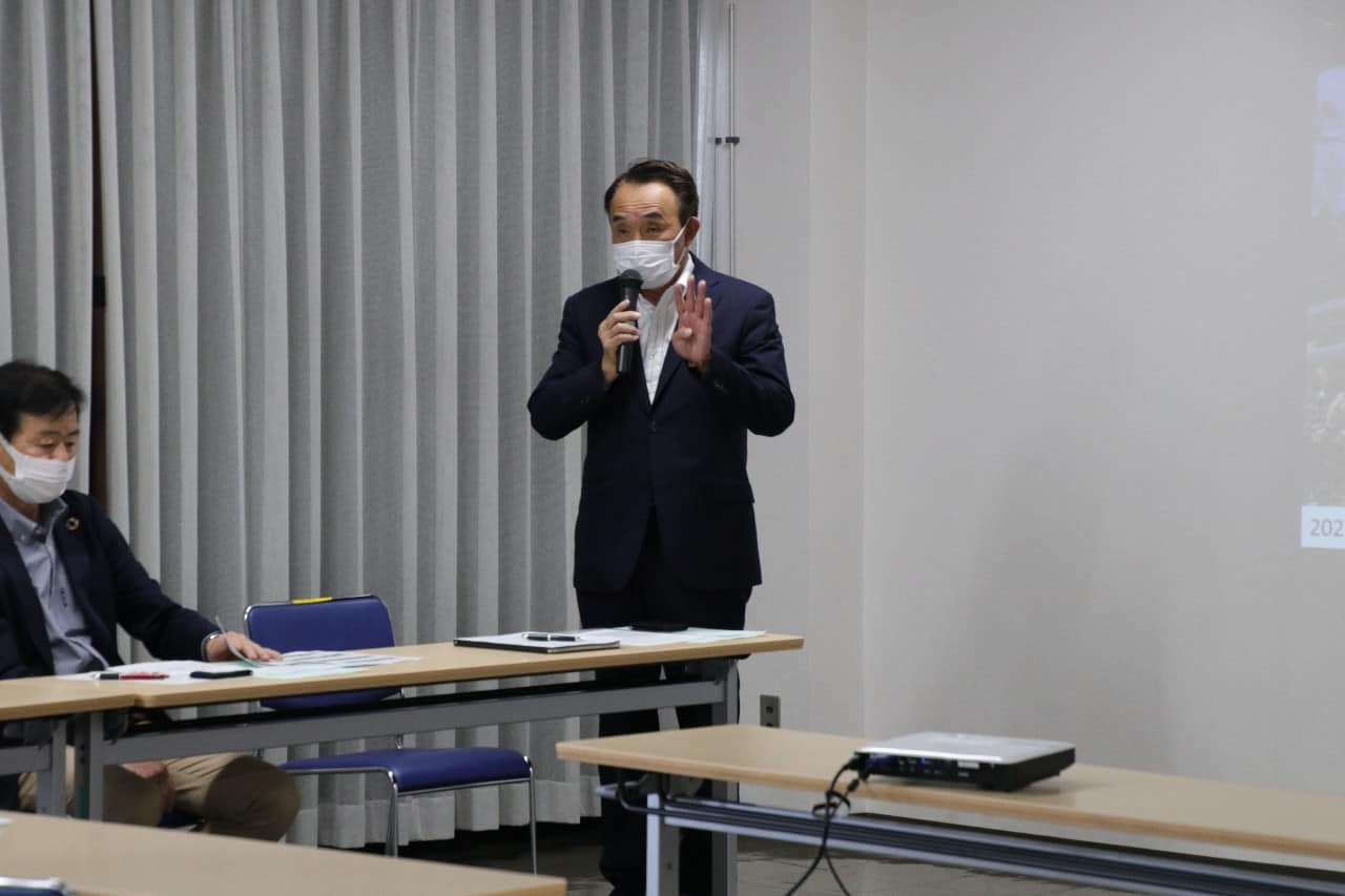 花塚市長あいさつ