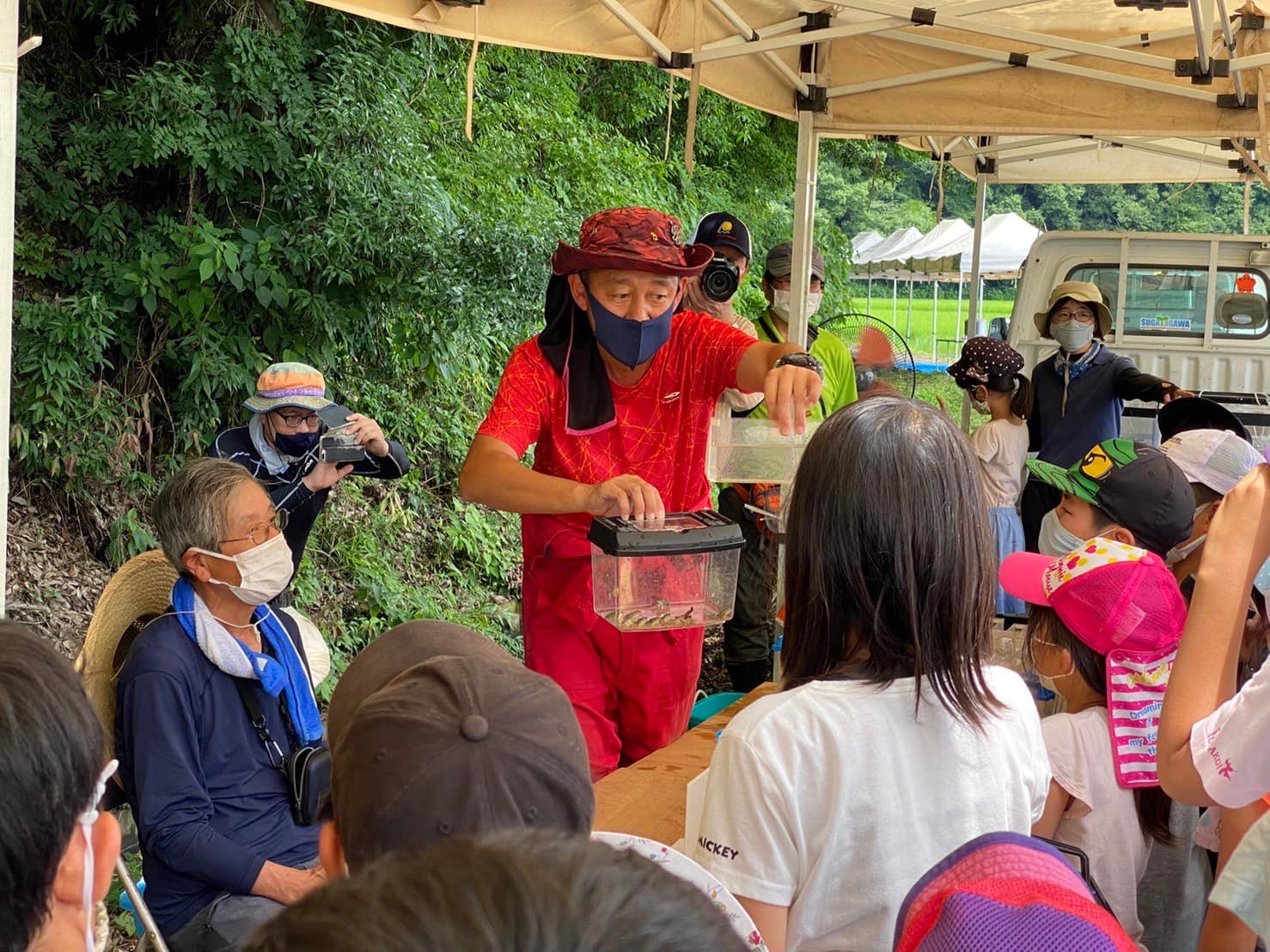 生き物の解説と観察