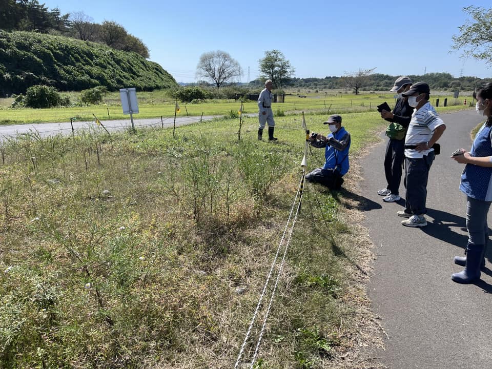 ゆうゆうパークの第2管理地も視察
