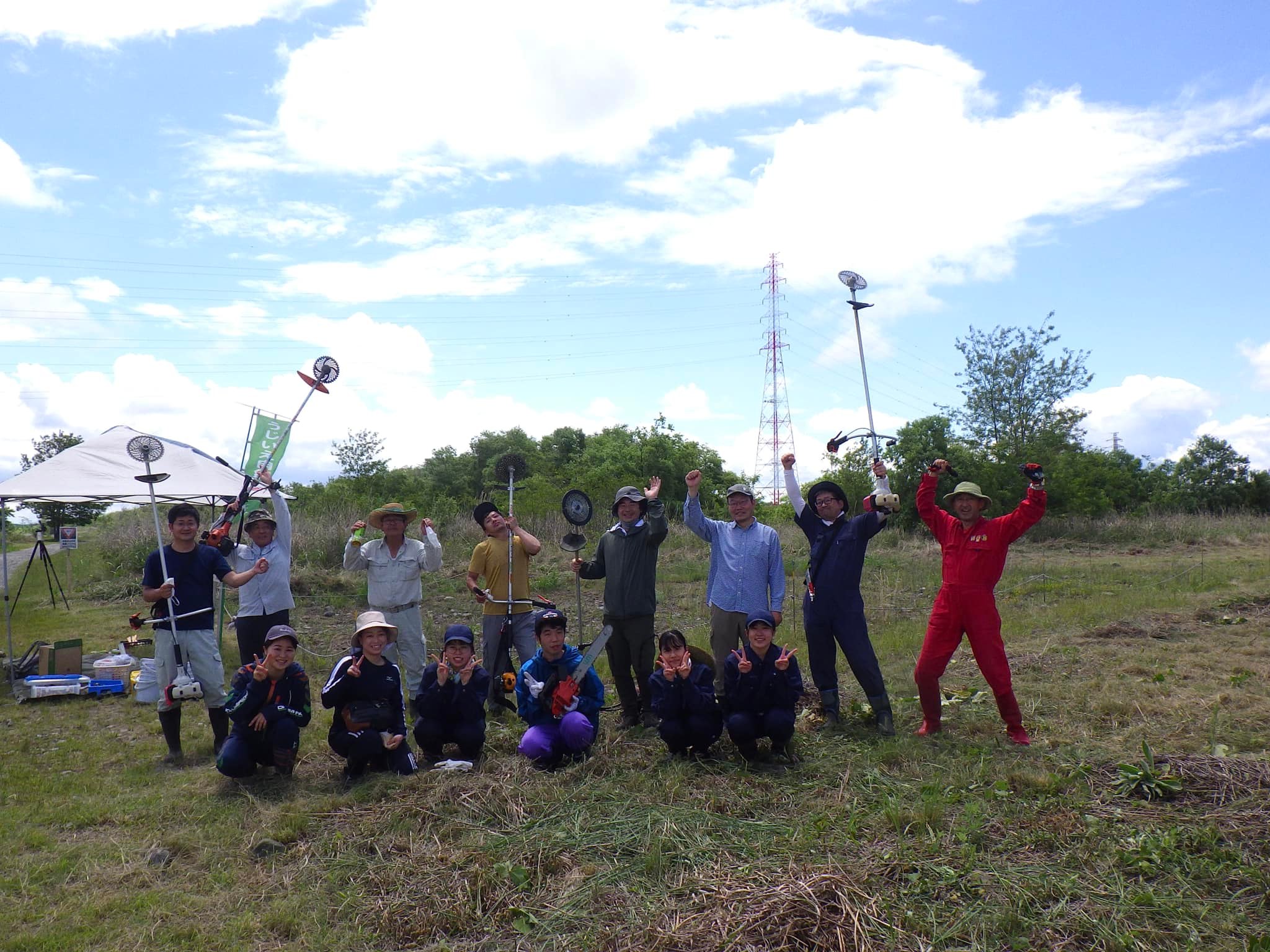 除草作業参加者