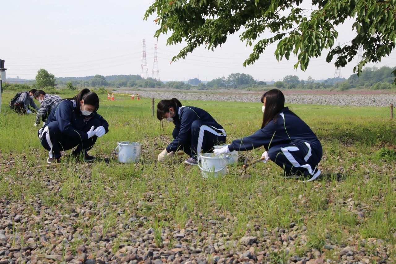 さくら清修高校の皆さん