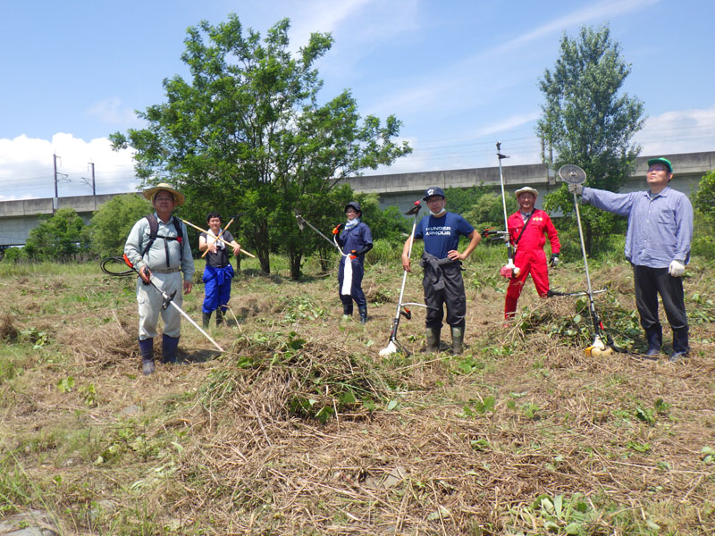 「しなだれバスターズ」の皆さん