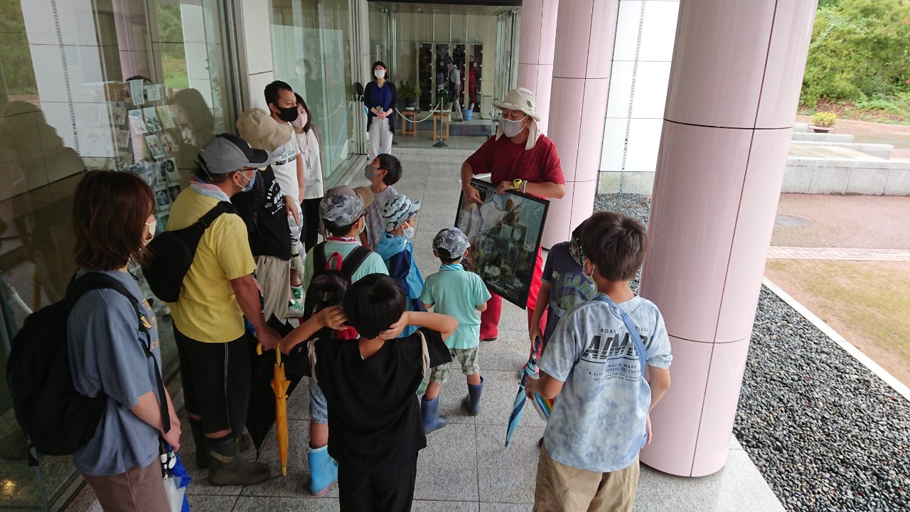 開会とｼﾙﾋﾞｱｼｼﾞﾐの解説