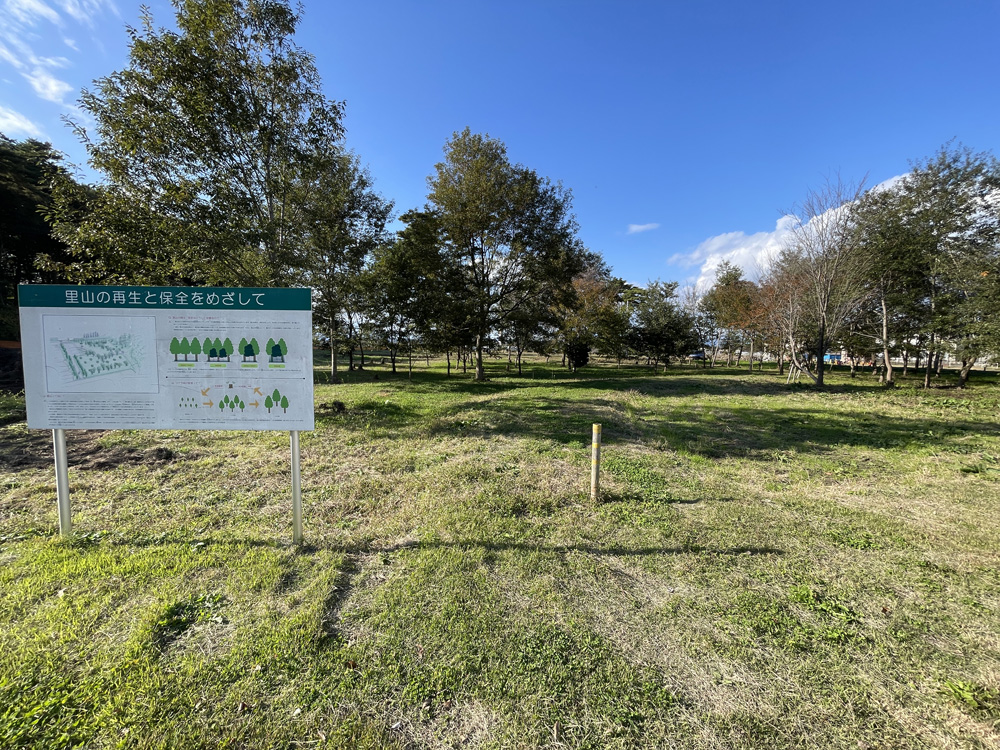 勝山公園再整備の風景